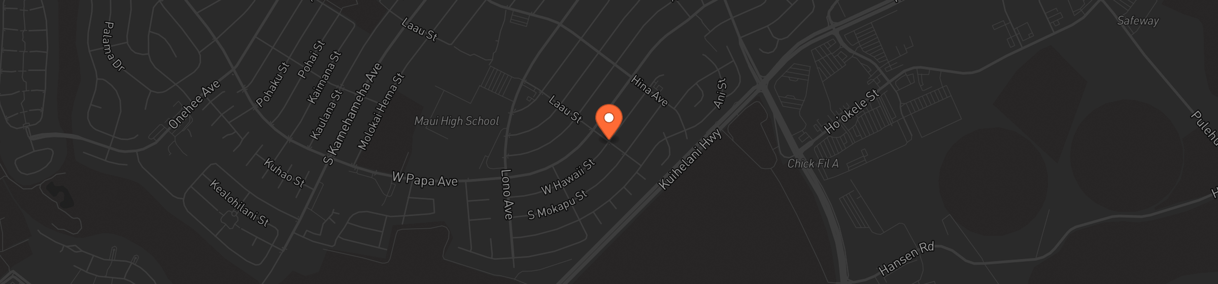 Map of Maui Boy Massage