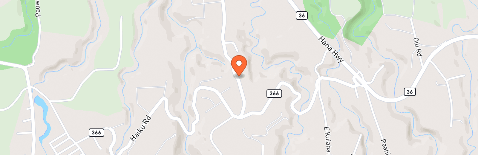Map showing Maui Energy Advisors